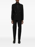 Patrizia Pepe rhinestone-embellished blazer