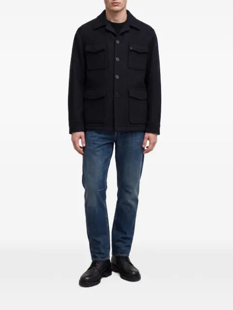 Tagliatore Milton button-up four-pocket jacket