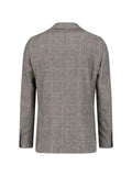 Lardini check-pattern wool blazer
