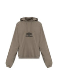 UMBRO logo-embroidered drawstring hoodie