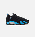 Air Jordan 14 Retro Black University Blue Grade School – Black/White/University Blue