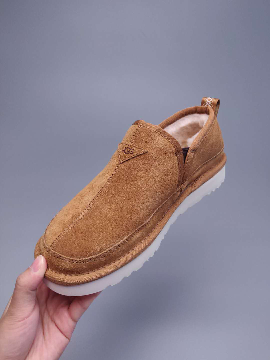 Chestnut Men’s Slip-On Low-Top Sneakers — New Arrival | In Stock